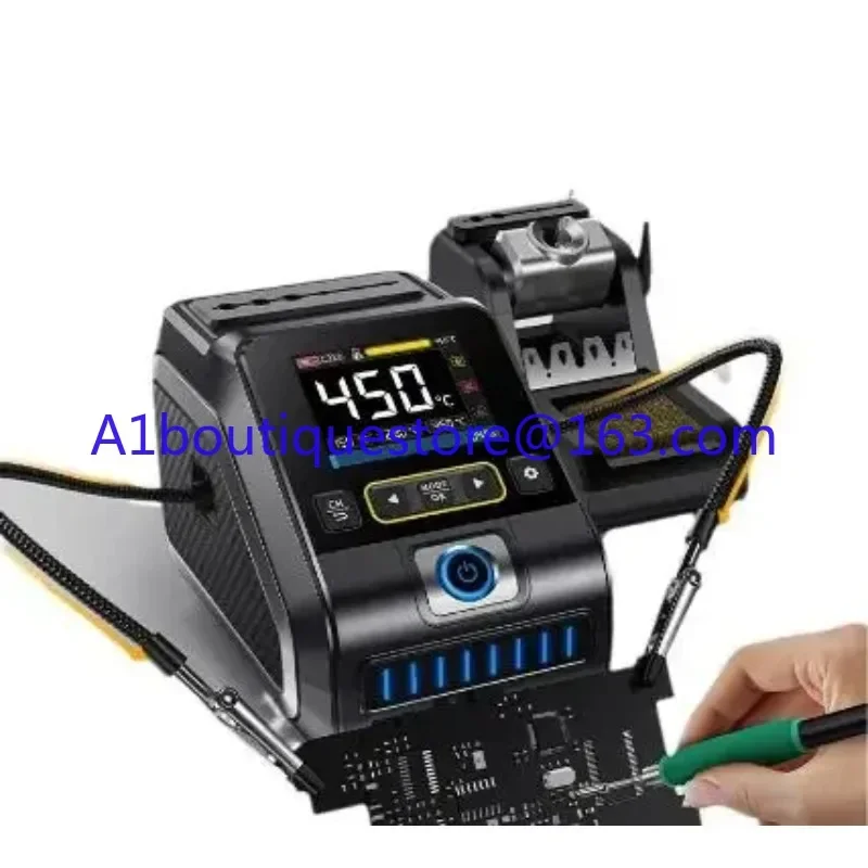 200W Smart Soldering Station Rework Soldering Helping Hand F245/F210 Handle Electronic Welding Repair Fast Heat Solder DIY Tools