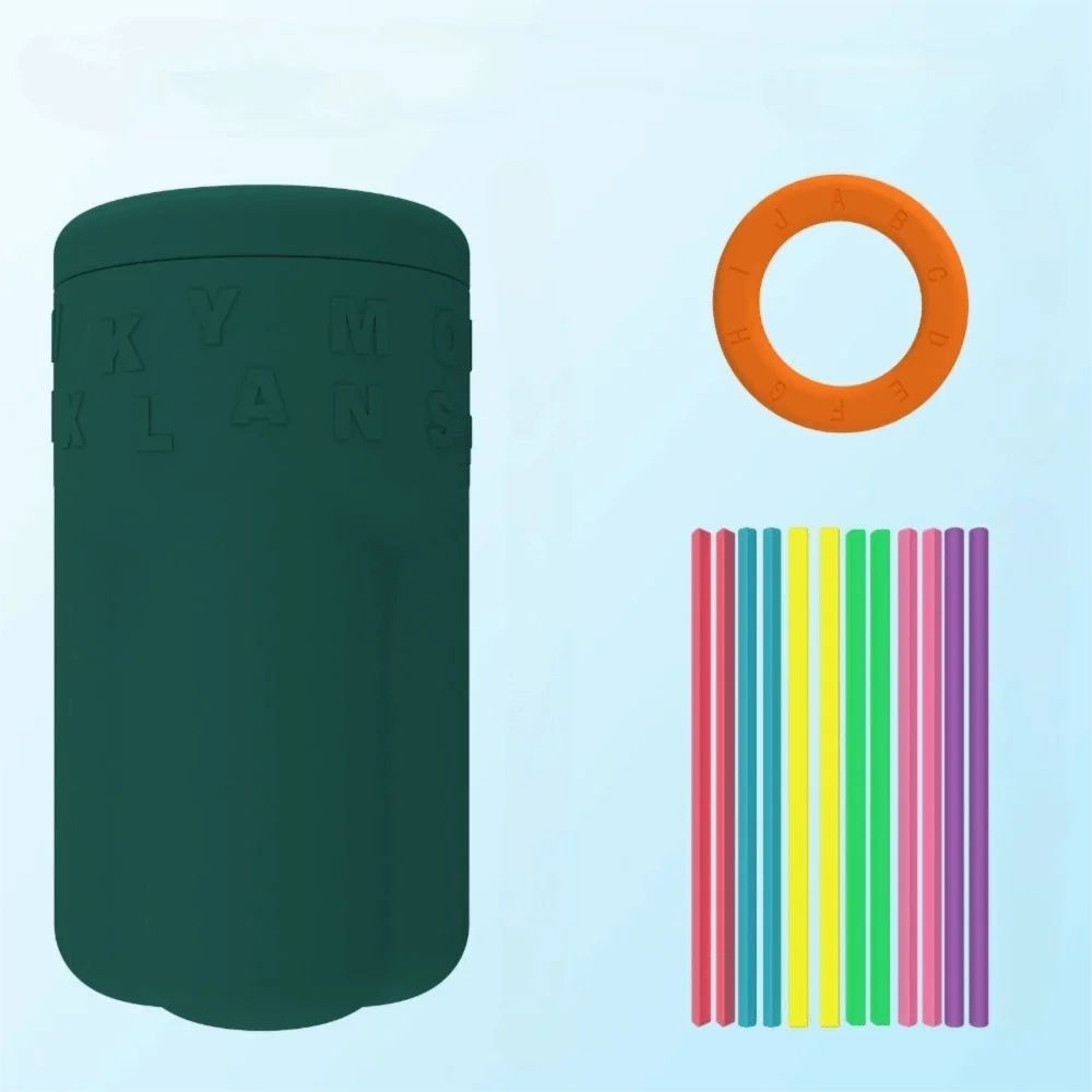 Scatola di smistamento di forme dal design colorato Scatola di smistamento di forme in materiale siliconico Abilità motorie fini Giocattoli Gioco di equilibrio Stimolazione sensoriale