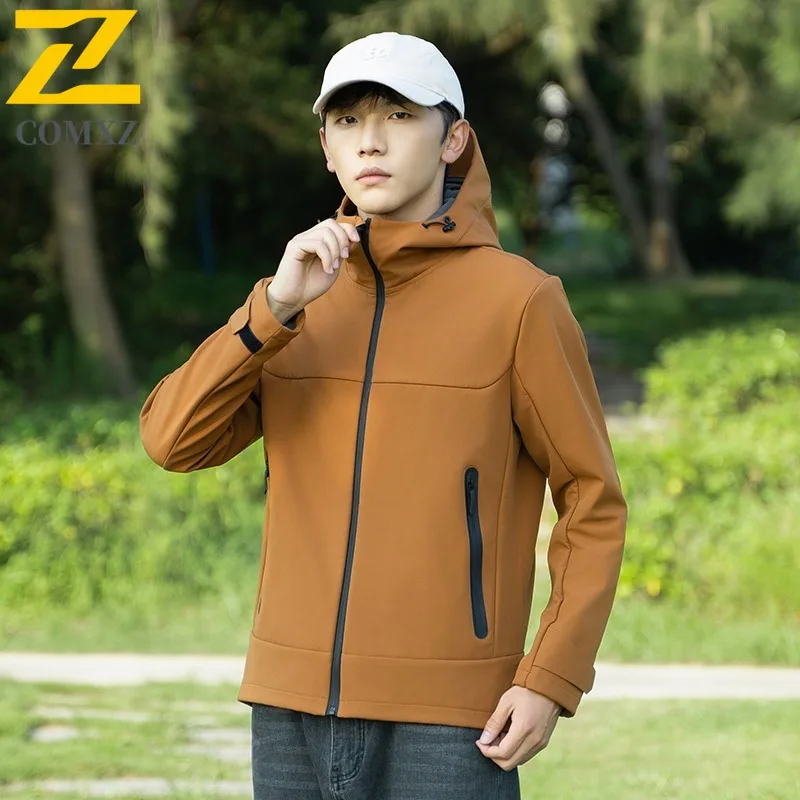 

COMXZ Valley Jacket New Minimalist Waterproof Windproof Outdoor Hiking Cycling Lightweight Arcteryx Autumn Man Clothes Jackets