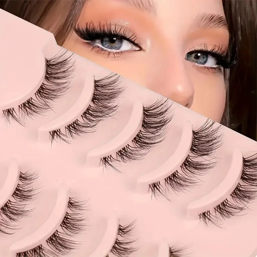 Base de maquillage pour les yeux à l'effet anime : Comment obtenir un look « Full Glue-On » avec 5 paires de faux cils pour des yeux naturellement grands