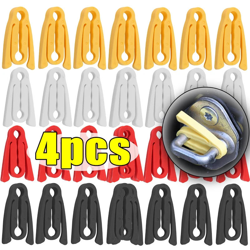 Silicone Car Door Lock Shock Absorber Cushion Car Sound Deadener Damper for VW Golf Passat Tiguan Door Lock Buffer Deadening