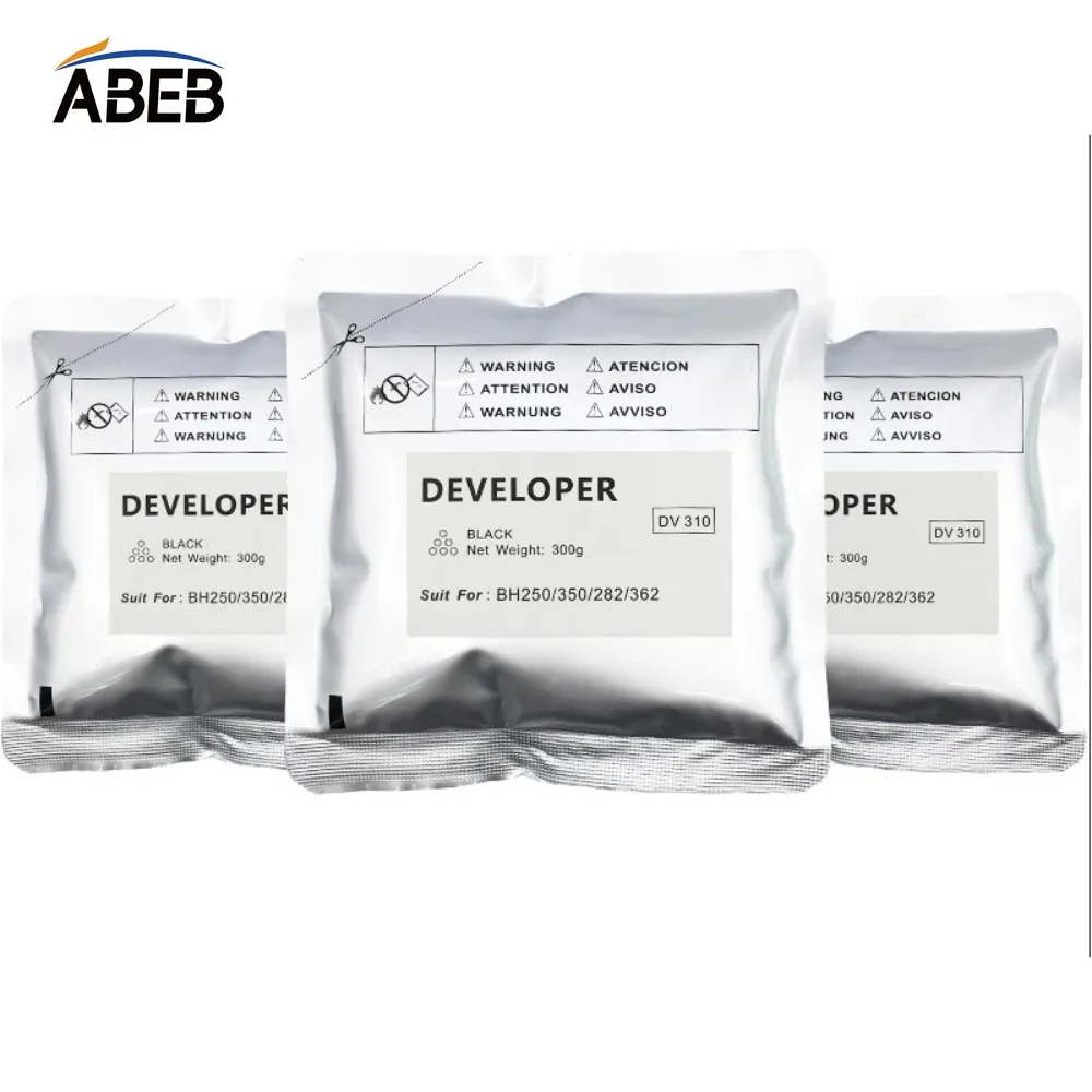 1PCS DV310 Developer Powder For Konica Minolta Bizhub 200 222 250 350 282 362 High Quality Original Copier Developer Black 300g