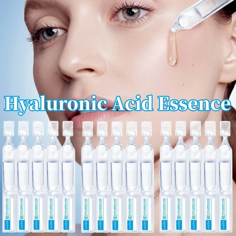 15 Bottles of Hyaluronic Acid Serum, 1.5Ml/Bottle, Hydrating, Moisturizing, Nourishing, and Firming the Skin, Daily Facial Care Product for Women