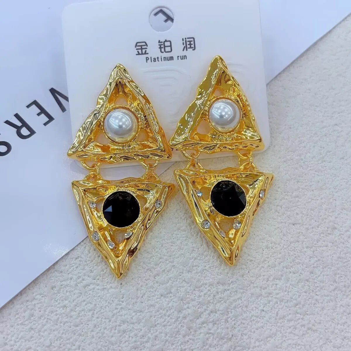 

Spain New 24K Gold Plated Earrings for Romantic Wedding Party Jewelry for Lovers YY10885