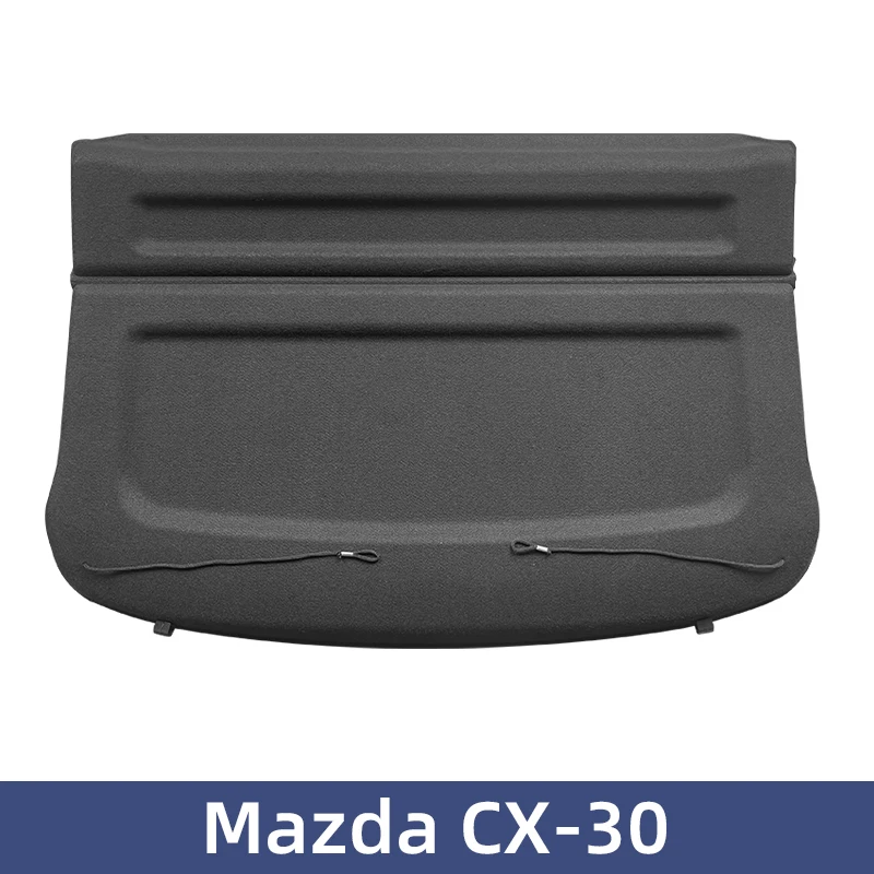 لمازدا CX-30 2019-2023 غير قابل للسحب حمولة حقيبة السيارة غطاء الطرود رف مكافحة مختلس النظر اكسسوارات السيارات الداخلية
