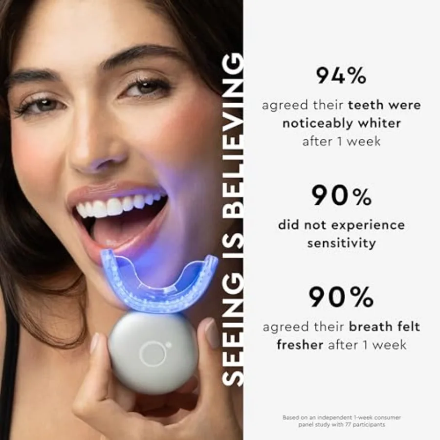 Platinum Teeth Whitening Kit with LED Light 5