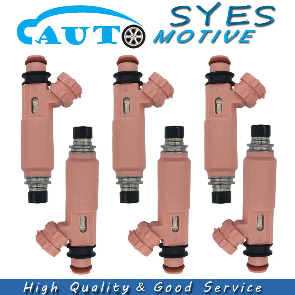 

6X Fuel Injector 23250-20030 For Toyota Camry Sienna Solara Lexus ES300 3.0 3.3L