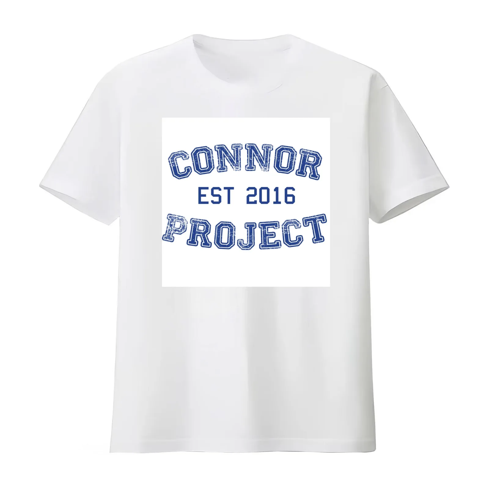 The Connor Project Dear Evan Hansen College Style T-Shirt Summer Casual Cotton Tee Oversized Streetwear Tops Unisex Men Women