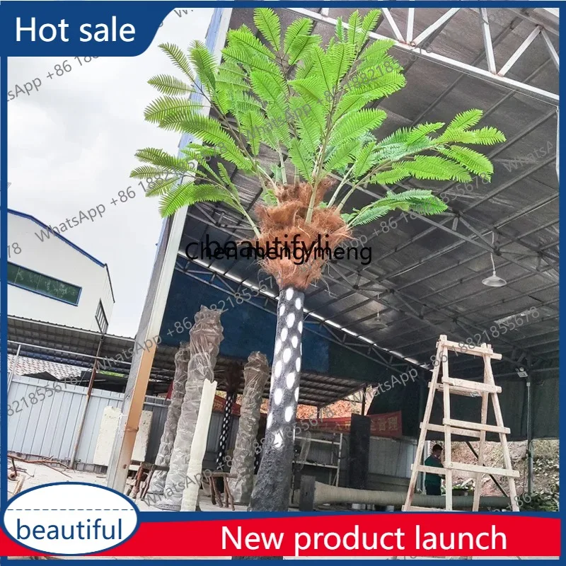 

A485 Simulation Large Tree Large Plant Fake Sand Tree Tropical Rainforest Indoor and Outdoor Landscape Fake Trees Decoration