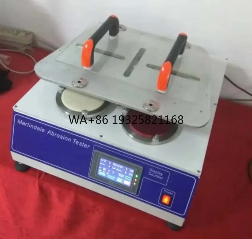 ASTM D4966 ISO 12947 Fabric Wear Pilling Testing Machine ASTM D4970 Martindale Abrasion Tester Martindale Wear Test Machine
