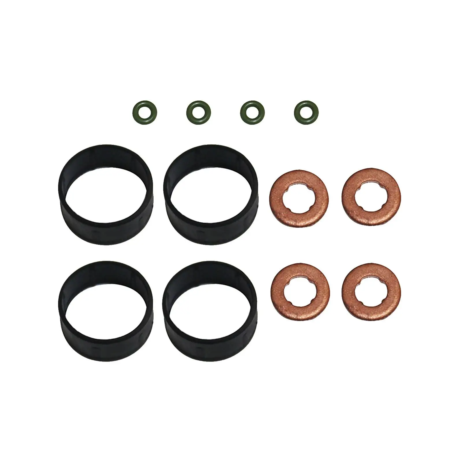 Fuel Injector Seal Washer O-ring Kit 1204698 High Quality Durable Replace for Ford Fusion 1.4 Tdci Accessories