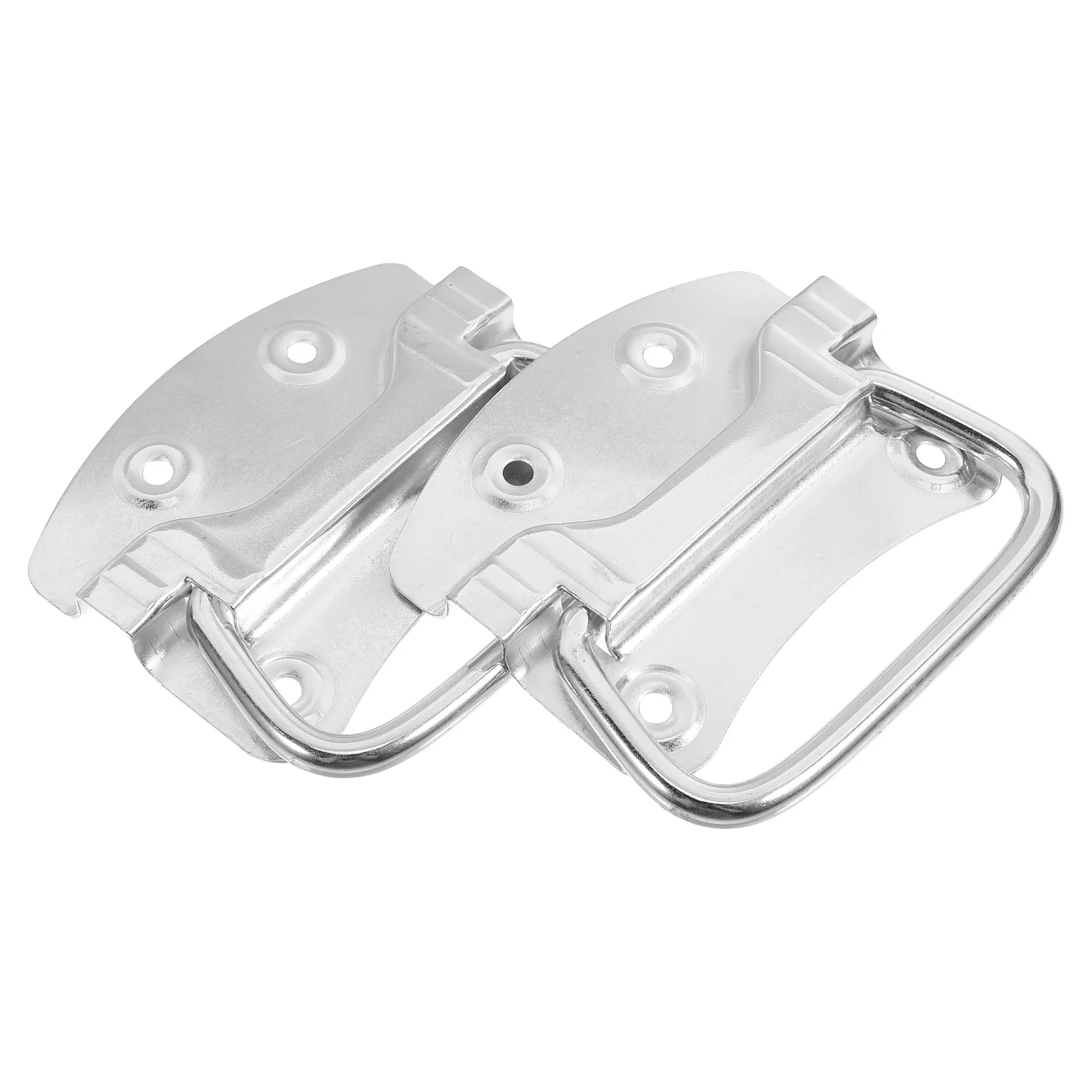 2개입 아크형 철제 손잡이, 문, 서랍, 쓰레기통 교체용, 가벼운 중량감의 견고한 손잡이, 도구 상자용