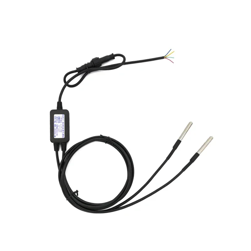 

2-channel DS18B20 to RS485 Temperature Sensor 2-channel 18B20 High Precision Acquisition Sensor Rsds17