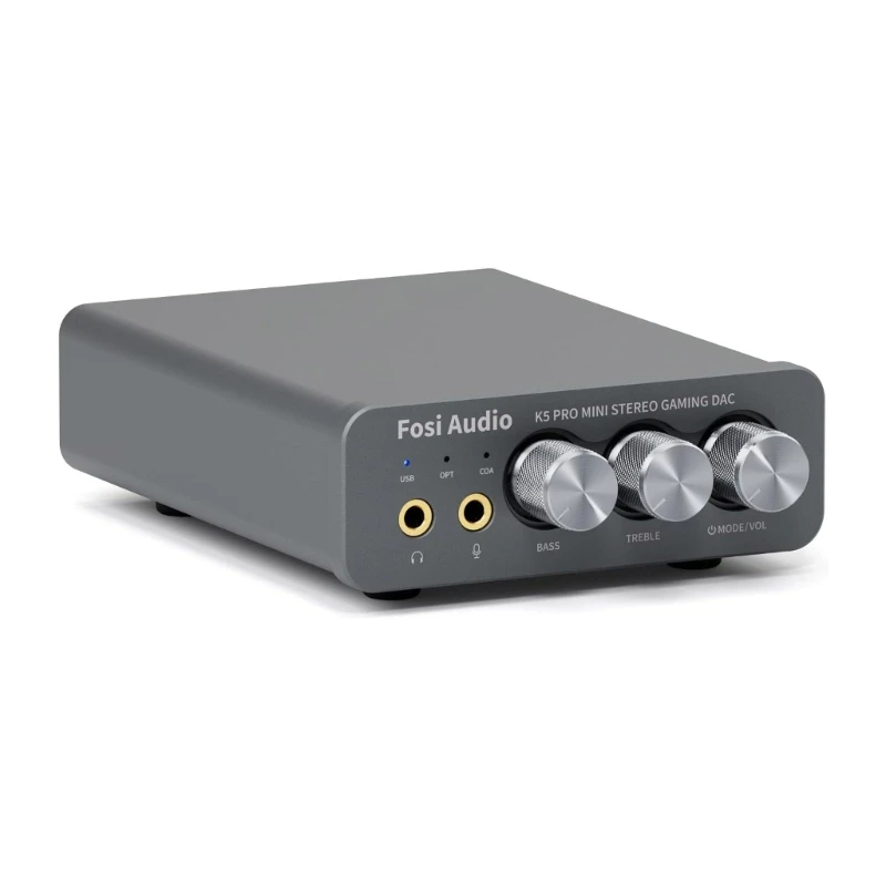 Upgraded K5Pro Headphone Amplifier Mini Audios DAC Upgrades Your Gaming Sound