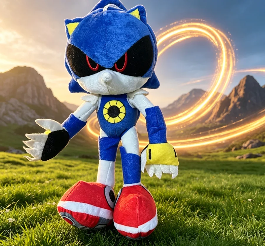 

Hedgehog Animal Plush Sonic Clove Cat Strange World Princess Flame Cat Plush Plush Doll Animation Toy Children's Birthday Gift