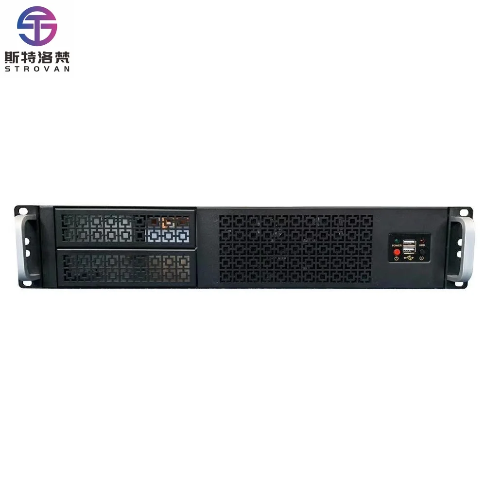 2u Short case Micro Atx Rackmount Chassis Industrial case