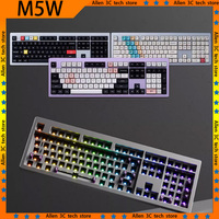 AKKO Monsgeek M5W Mechanical Keyboard Kit Keycaps Wireless Tri-mode Aluminum Alloy Hot-Swap RGB Esports Gamer PC Gaming Keyboard