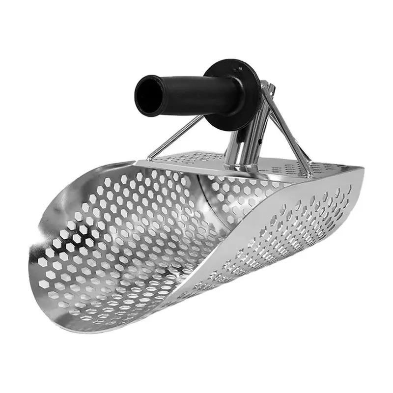 YSUN-Large Sand Scoop With Long Handle Stainless Steel