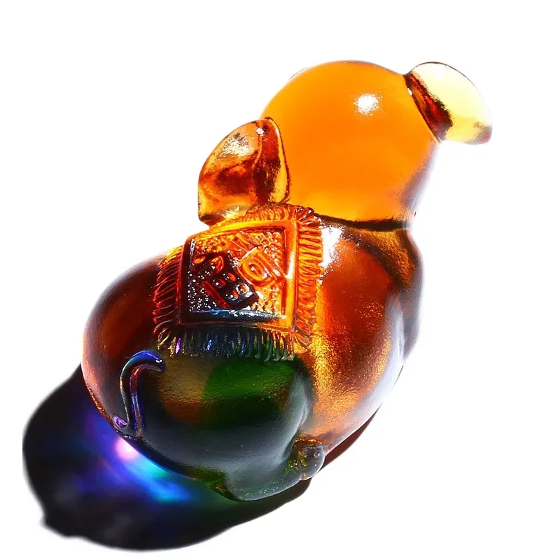 Money bag Year of the Pig practical gifts to send customers exquisite creative Chinese style handicrafts color decoration