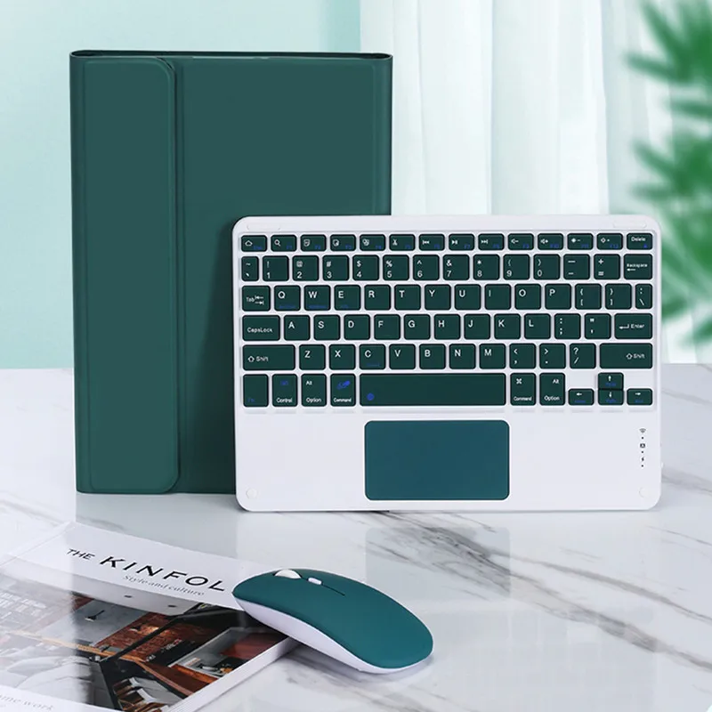 

With Touchpad Teclado for Xiaomi Pad 7 11.2 Inch 2024 Stand Flip Keyboard Leather Cover for Xiaomi Pad 7 Bluetooth Keypad Cover