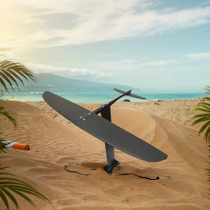 

GY1310 21O0sqcm Unisex Dockstart Aluminum Carbon Wing Foil High-Speed Topspeed Accessory Surfboard Hydrofoil Surfing Kitesurfing