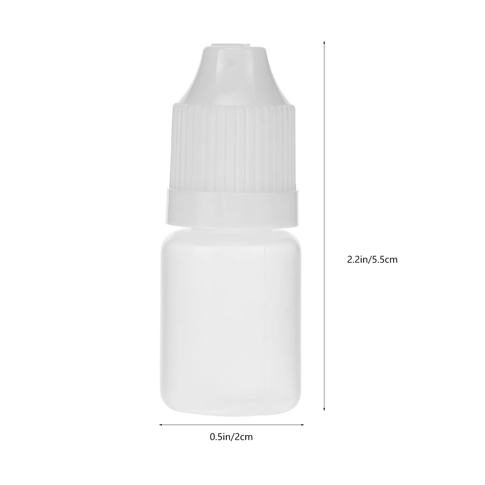 20 قطعة 5 مللي البلاستيك القابل للعصر إعادة الملء قابلة لإعادة الاستخدام حجم السفر قطارة فارغة لقطرات العين المذيبات الغراء الطلاء جوهر مختبر المالحة