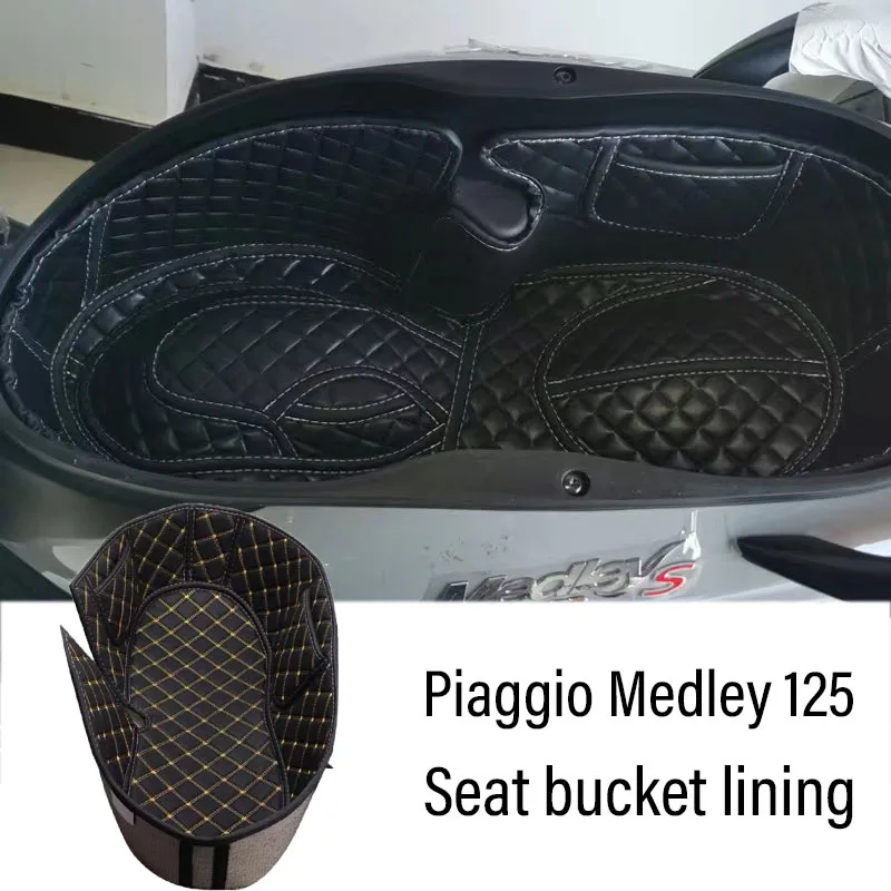 Fit Piaggio Medley 125 Medley125 Trunk Case Liner Luggage Box Inner Rear Tail Seat Case Bag Lining Inner Container Pad