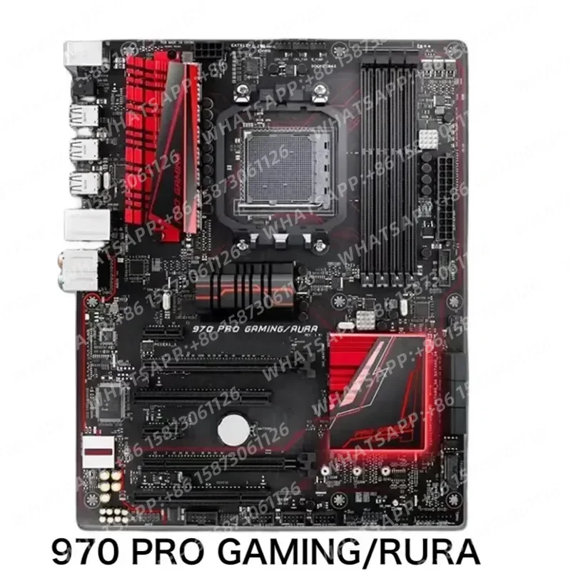 Tarjeta Madre 970 PRO GAMING/AURA, 32GB AM3 DDR3 ATX, Placa Base 970