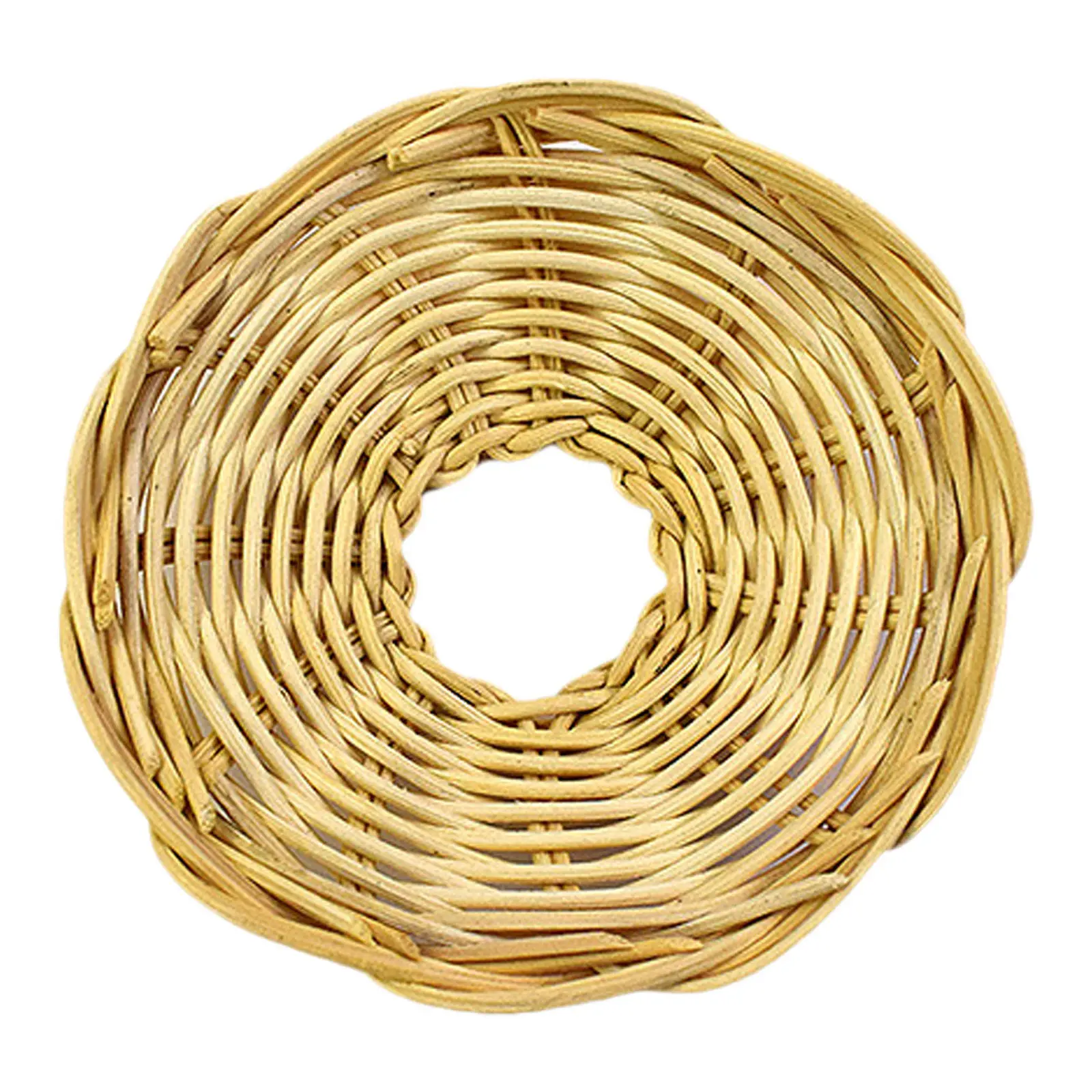 Rattan Woven Lampshade Vintage Pendant Light Cover for Home, Hotel & Restaurant Hanging Lamp Decor