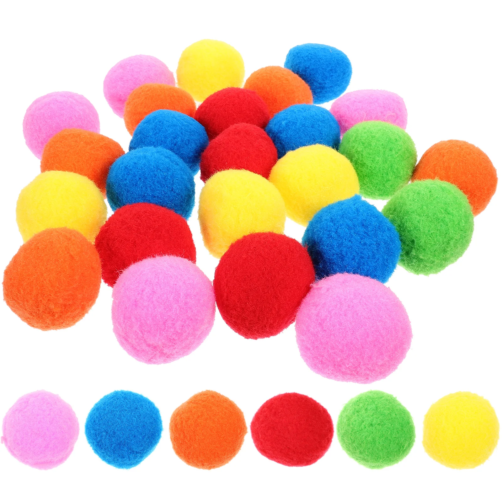 60 Pcs Water Fight Cotton Ball Swimming Pool Toys Small Beach Childrens Kids Plaything for Party Balls Game