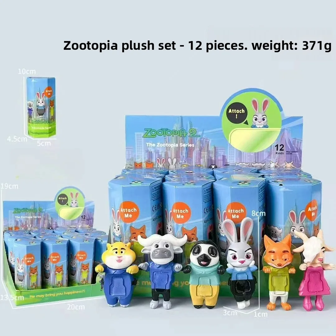 Disney Zootopia 2 Figure Set Random Character Blind Box Official Animated Model Gift Idea Surprise Gift for Collectors Doll Gift