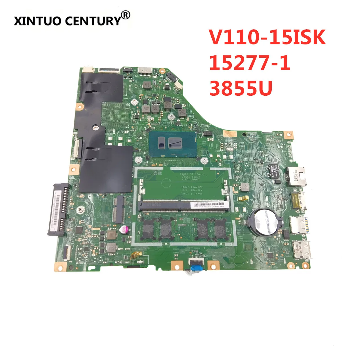 

For Lenovo V110-15ISK Laptop motherboard 5B20L78308 LV115SK MB 15277-1 448.08B01.0011 SR2EV 3855U CPU DDR4