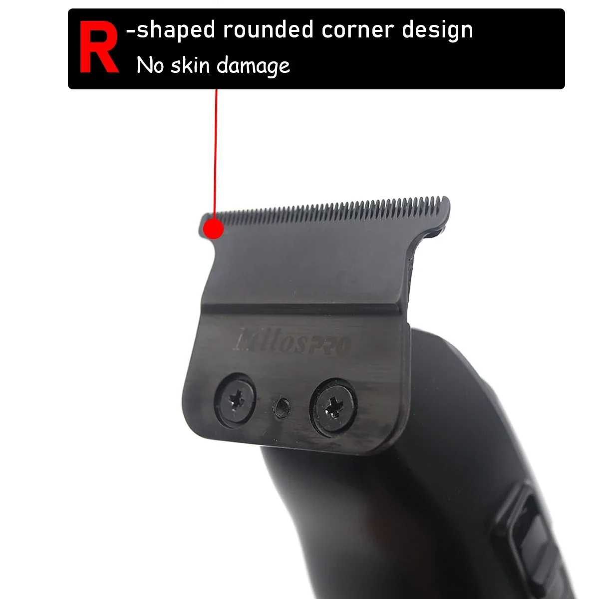 أداة تهذيب اللحية للرجال بطارية قابلة للإزالة DLC شفرة فرش السيارات منخفضة الضوضاء اللاسلكية المهنية مقص الشعر آلة التشطيب