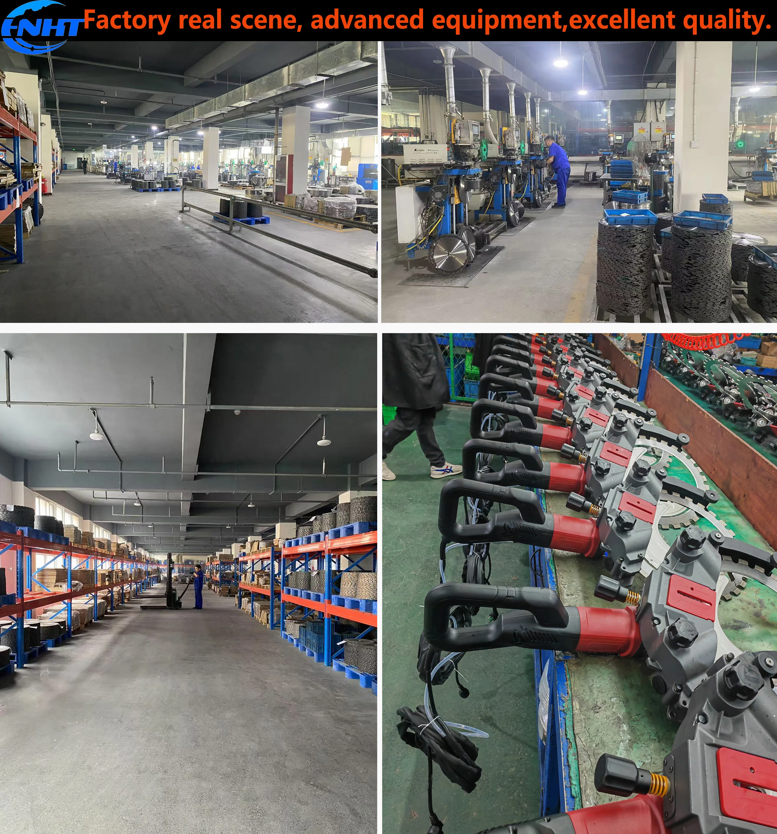High Efficiency Manual Concrete Cutter 410 mm Cutting Depth Ring Saw Machine Engine Technology for Cutting High Concrete