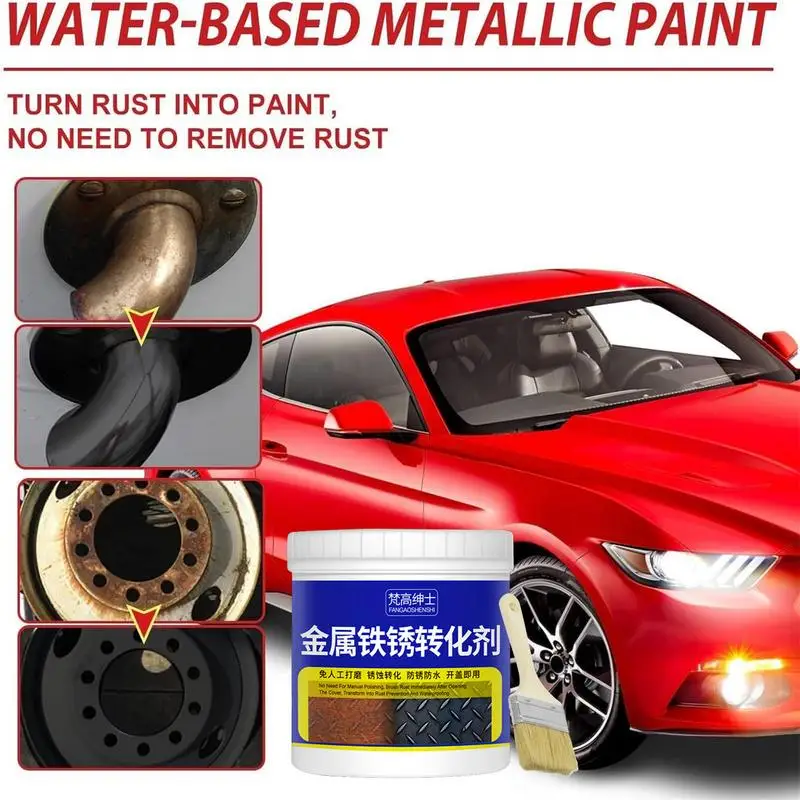 

Rust Reformer Tank Rust Remover Metal Rust Inhibitor Effective Multifunctional Rusty Metal Primer Car Rust Remover For Bridges