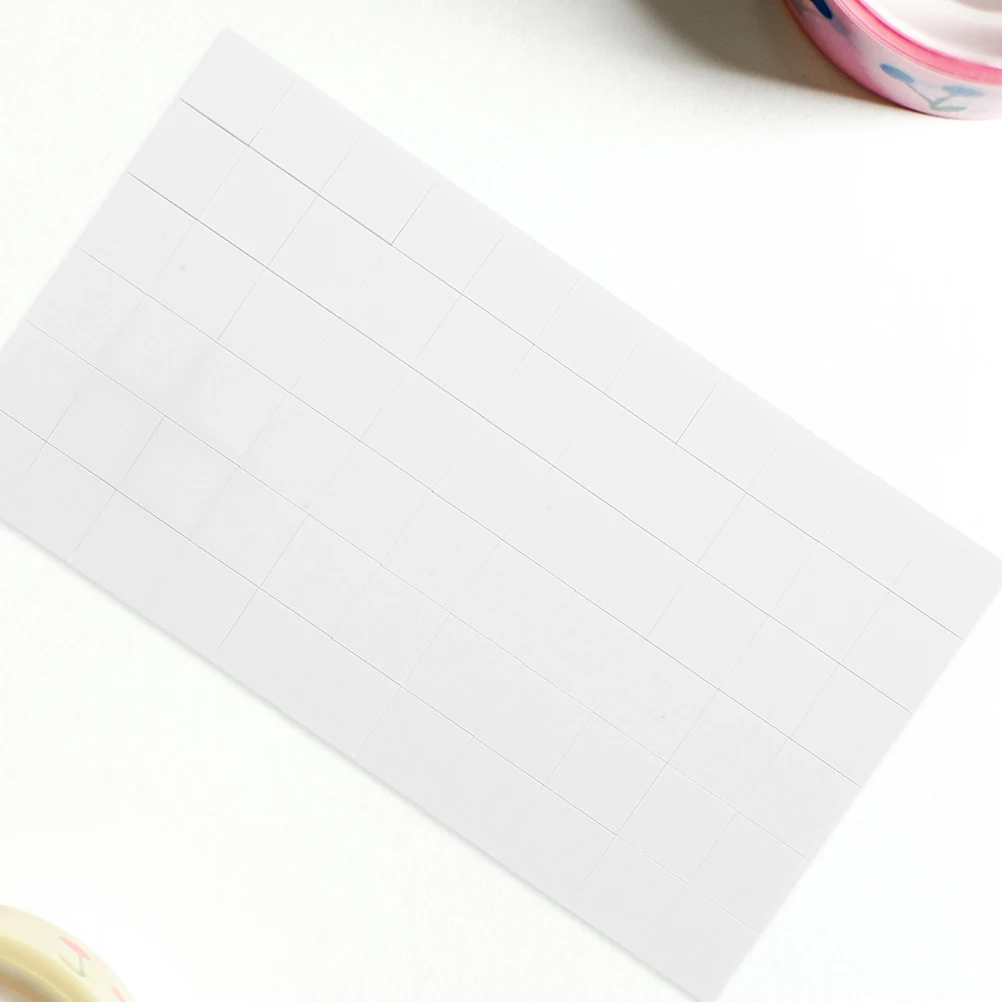 

8 Sheets 12x12x3mm Foam Cube Adhesive Tape Double Sided Craft Card Making Supplies Squares Foam Mounts DIY Decor