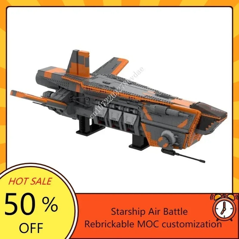 3129PCS Space Battle Fennec Shand Spaceship Military Star Movie Ultimate Collection Custom Puzzle Children birthday toy