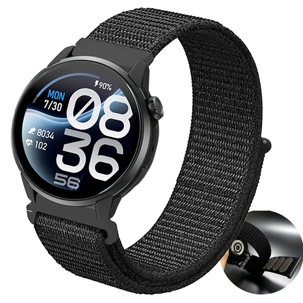 For COROS PACE 4 Pro Nylon Band 20/22mm Watch Strap For Coros Apex 4 42mm 46mm APEX 2 2Pro Pace 4 3 2 Adjustable Bracelet Correa