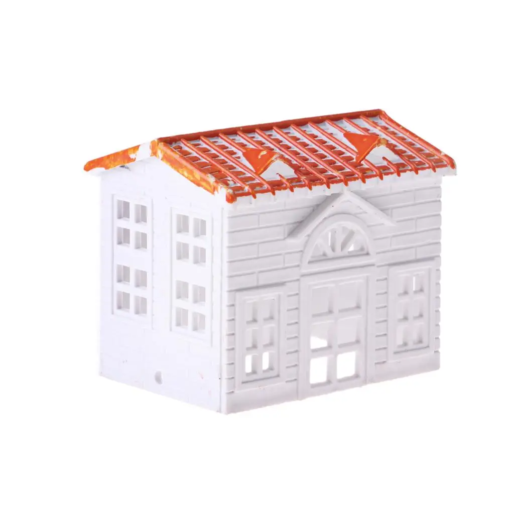 Small House Villa Model DIY for Building Park Table Model Accessories