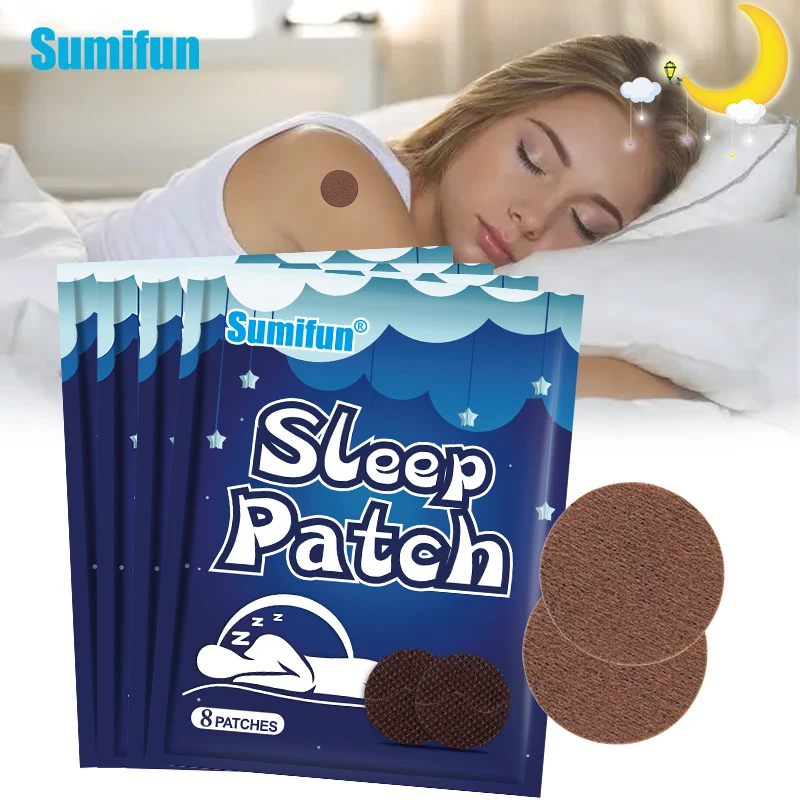 

8/32/48pcs Improve Sleep Patch Anxiety Essential Oil Relieve Headache Stress Plaster Improve Insomnia Quality Body Relax Sticker