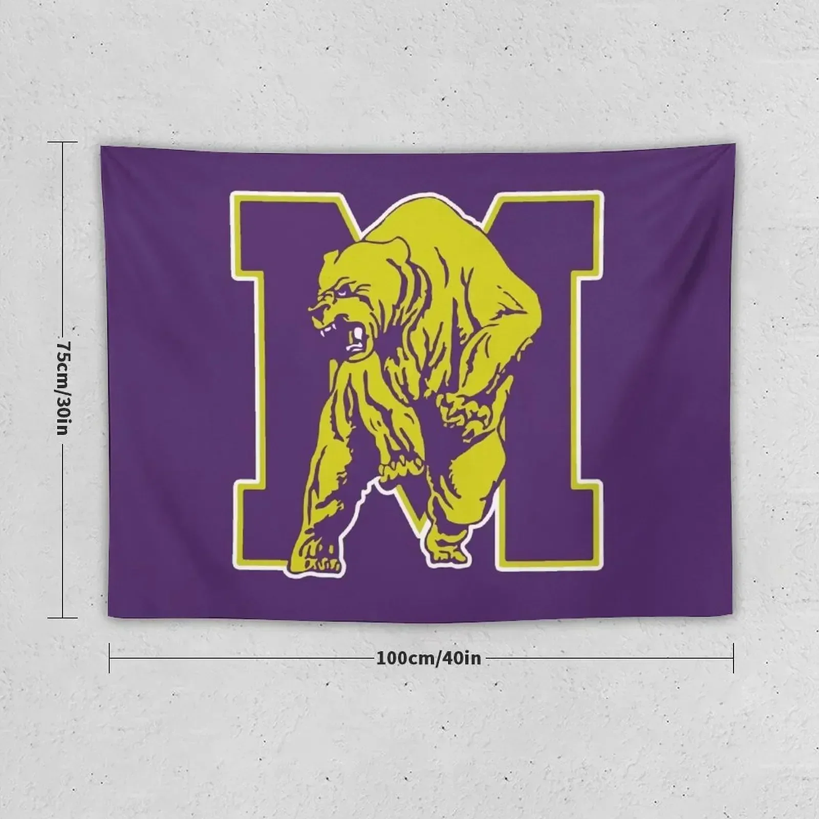 Miles College Tapestry Aesthetic Home Decor Decoration Wall Wall Decoration Home Supplies Tapestry