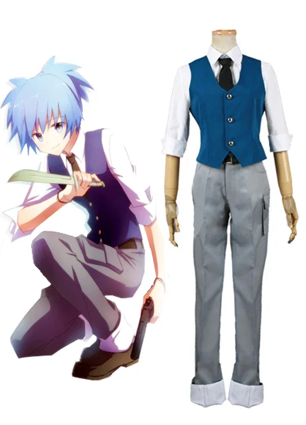 

Assassination Classroom Class 3-E Nagisa Shiota Suit Cosplay Costume