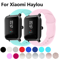 20mm 22mm Strap for Xiaomi Haylou RS4 Plus RT2 LS10/LS02/RT/LS05s/RS3 Smart Watch Band Silicone Sport for Haylou RT GST band