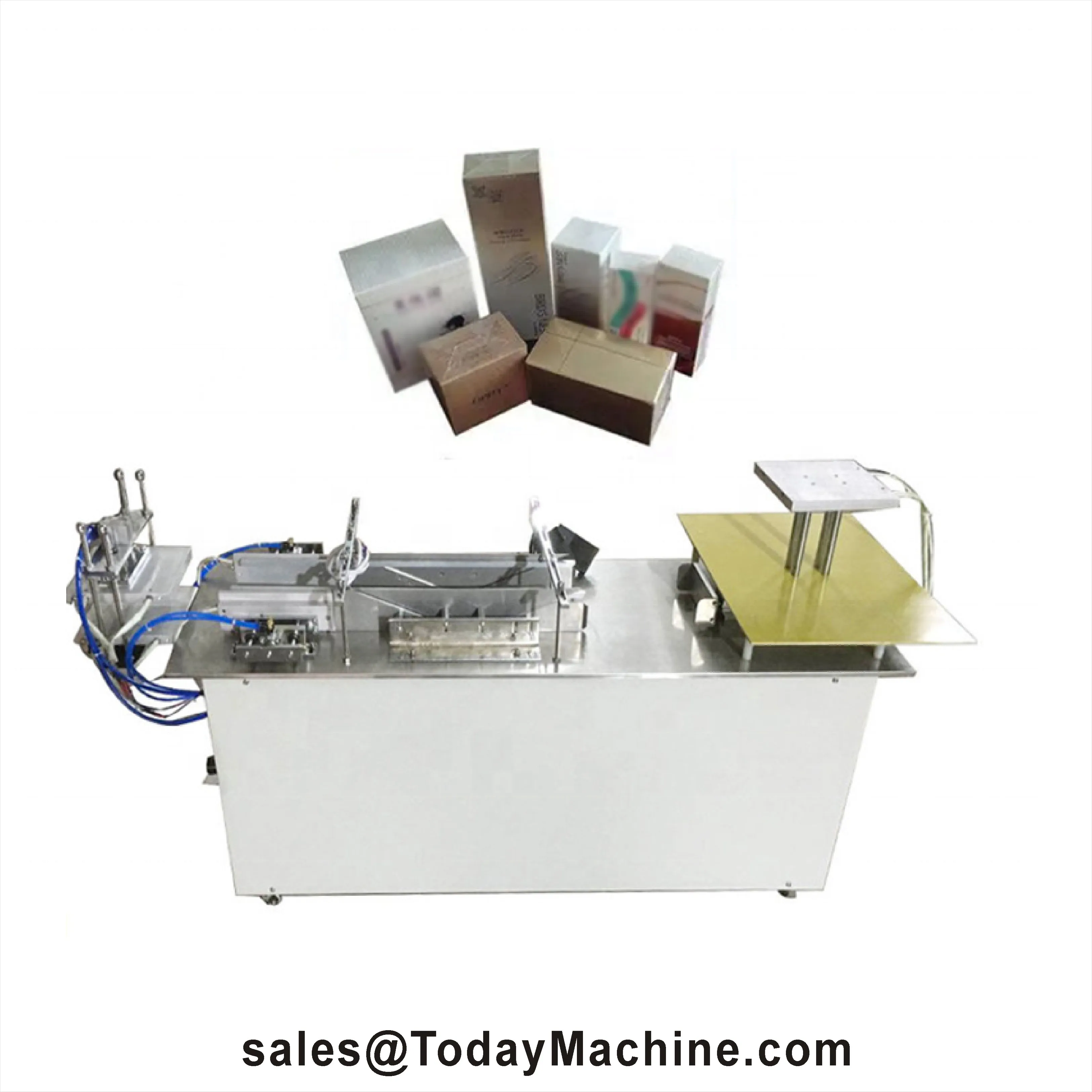 Automatic Wrapping Machine Perfume Bar Chocolate Soap Box 3D Transparent Film Packing Machine