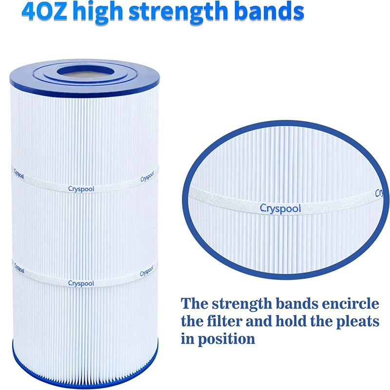 Cryspool Pool Filter Compatible with C-8409, FC-1292, PA90, C900, CX900RE, 90 Sq. Ft, 1 Pack