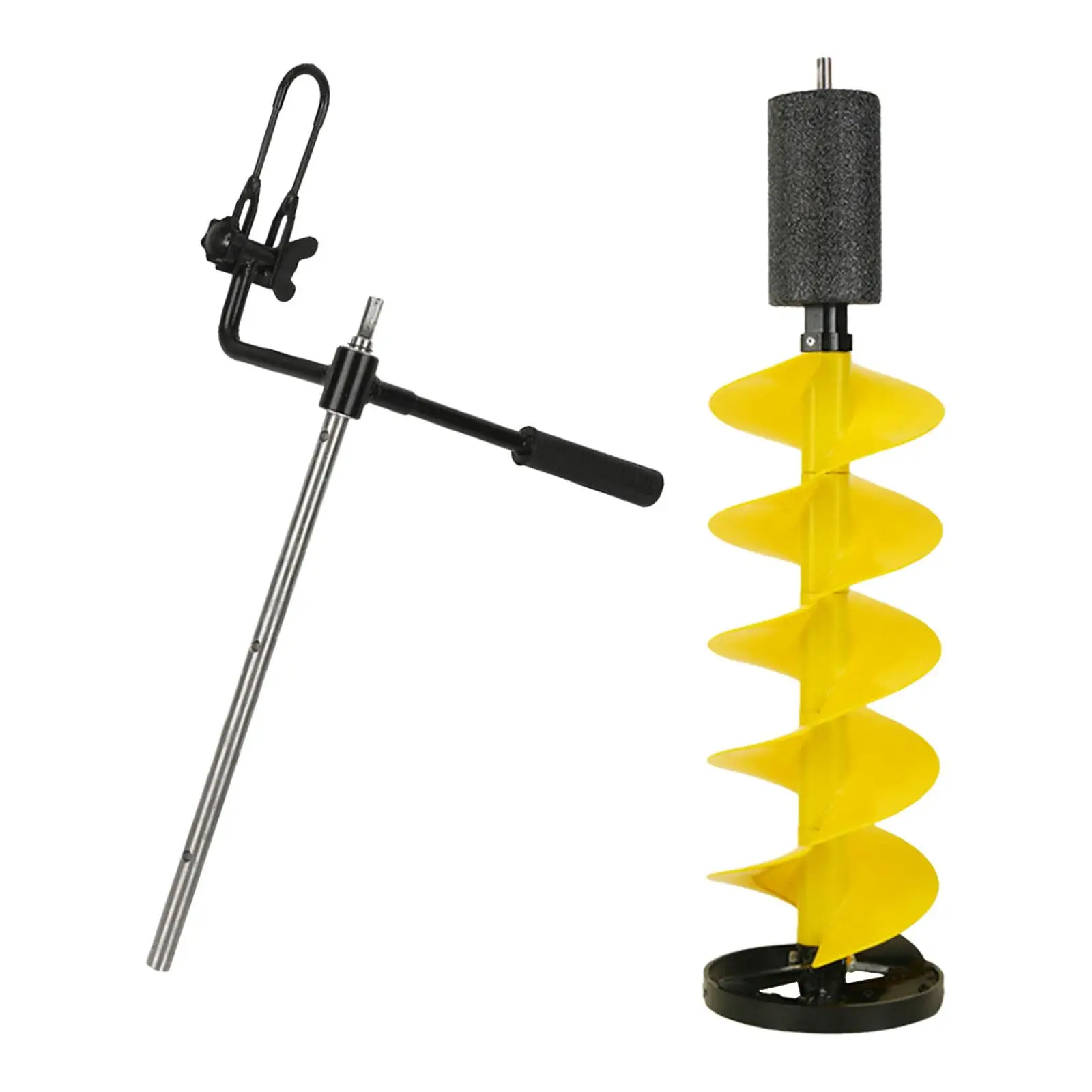 Ice Drill Auger Ice Fishing Burrowing Outdoor Activities Sturdy Ice Auger