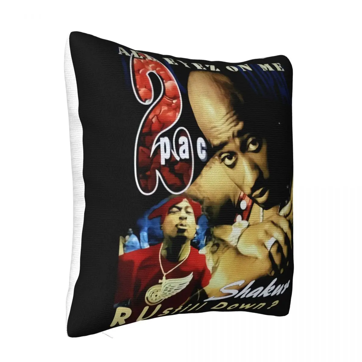 Vtg 1990S Tupac Shakur All Eyes On Me Black For Men Size S M L 4Xl Bc92 Dj Pillow Case