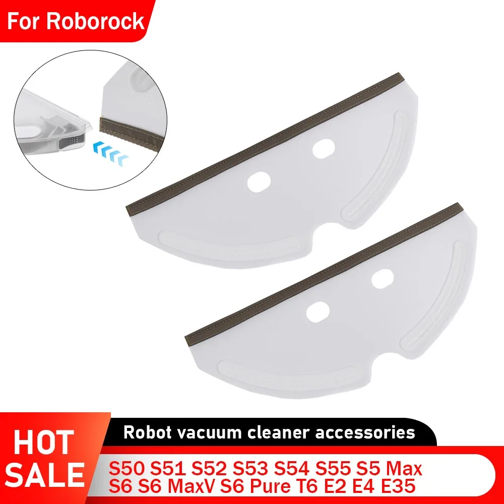 Mopp-Tuchhalterung Zubehör für Roborock S50 S51 S52 S53 S54 S55 S5 Max S6 S6 Pure S6 MaxV T6 E2/E4/E35 Staubsauger-Ersatzteile