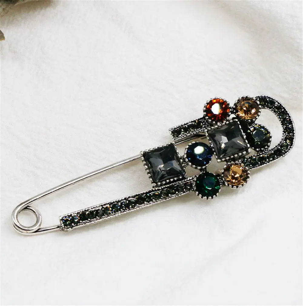 Fashion Clothing Accessories Sweater Brooch Rhinestone Pin Alloy For Women|Girls