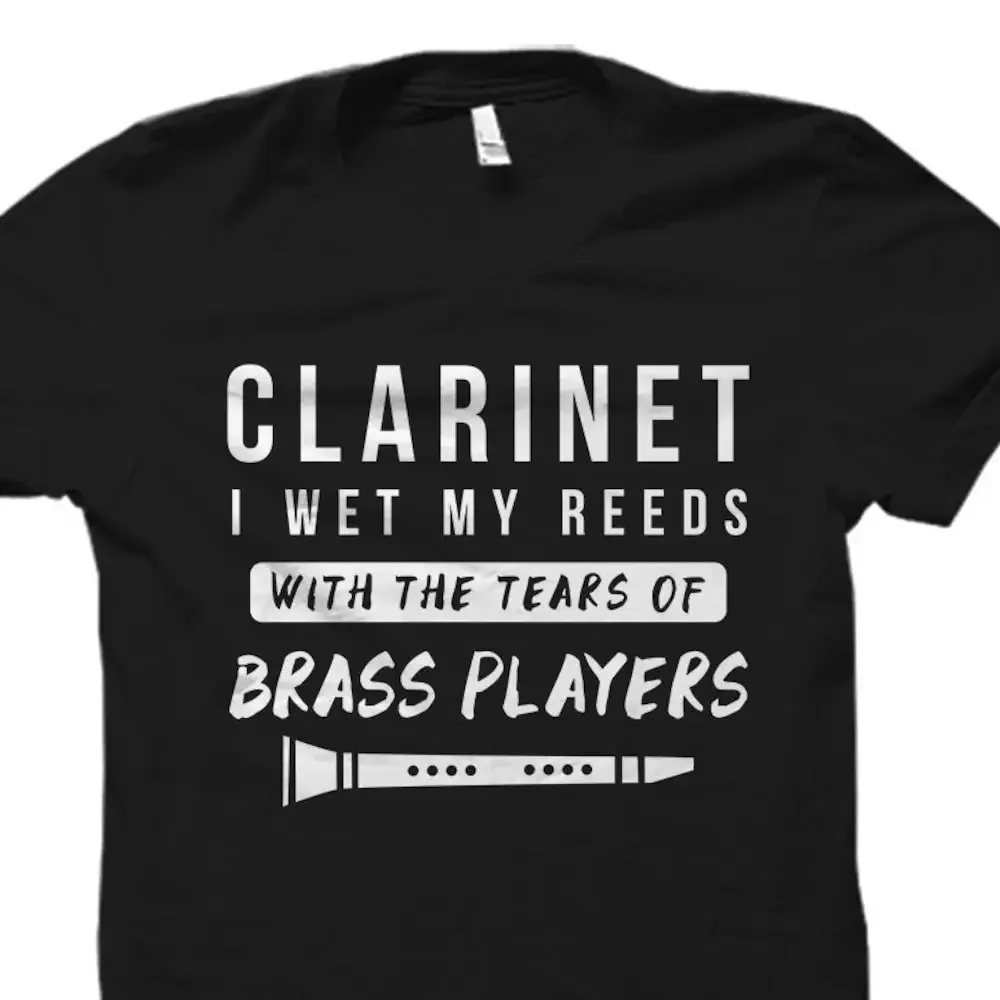 Funny Clarinet T Shirt Clarinetist Player Os4340